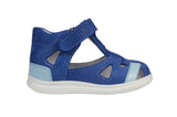 Blue Nubuck Baby Sandals