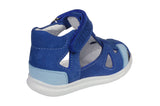 Blue Nubuck Baby Sandals