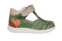 Green Leather Baby Sandals