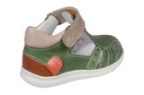 Green Leather Baby Sandals