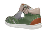 Green Leather Baby Sandals