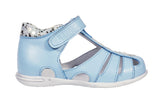 Light Blue Leather - Magic Nuts Sandals