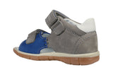 Grey Blue Nubuck Sandals - Explorer