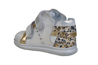 Silver Leather - Leopard Print