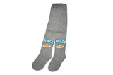 Boy's Cotton Tights - Space - Grey