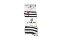 Girl's Cotton Tights - Flamingoes - Stripes